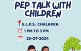 PEP TALK WITH LITTLE ONE'S