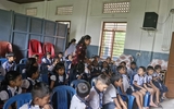 Pep Talk With Little One's At St. Francis English Medium School, Kunnukara, 25 July 2024