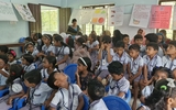 Pep Talk With Children At Kunnuvayal LP School,&nbsp;18 March2024