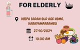 Sahya  Health And Nutrition Program For Elderly At Kripa Sadan For Old Citizens, 27 October 2024