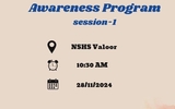 Sex Education Awareness Program Session 1 At N.S.H.S Valoor, 28 November 2024